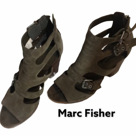 MARC FISHER Open-Toe Sandals 8.5 - Picture 7 of 8